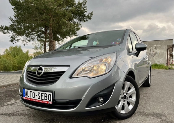 Opel Meriva cena 21900 przebieg: 148499, rok produkcji 2011 z Barczewo małe 466